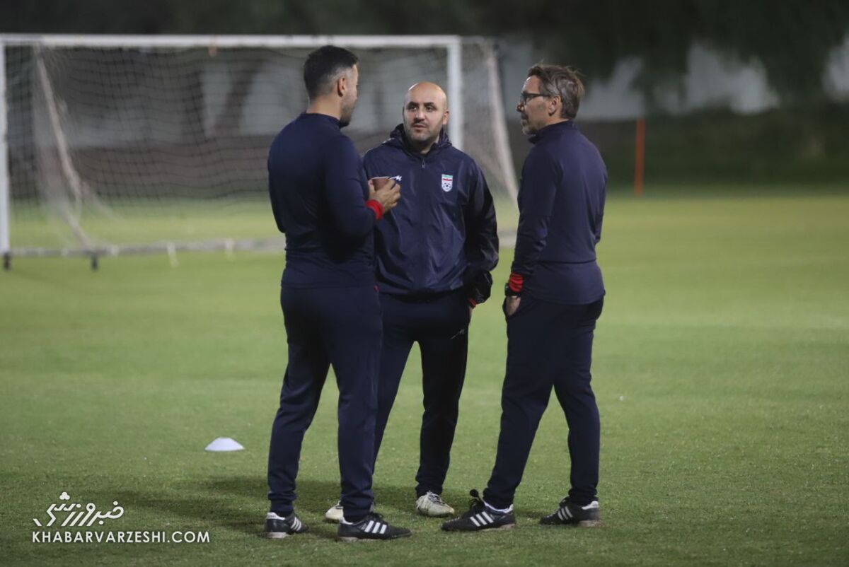 مرد ایتالیایی در تمرین تیم ملی اکتیو شد