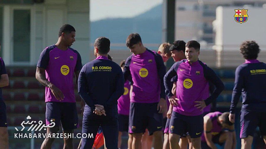 ویدیو| رشفورد در تمرینات بارسلونا هم می‌درخشد!