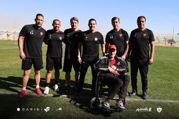 تمرین پرسپولیس بدون ملی‌پوشان و همراه با یک مهمان خاص