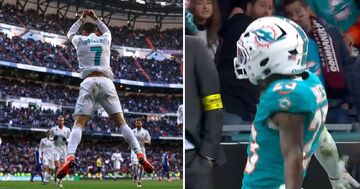 تقلید از کریستیانو رونالدو در برنابئو +ویدیو