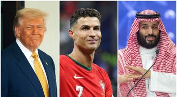 رونالدو همه را سورپرایز می‌کند؛ اسطوره فوتبال با شاهزاده در کاخ سفید