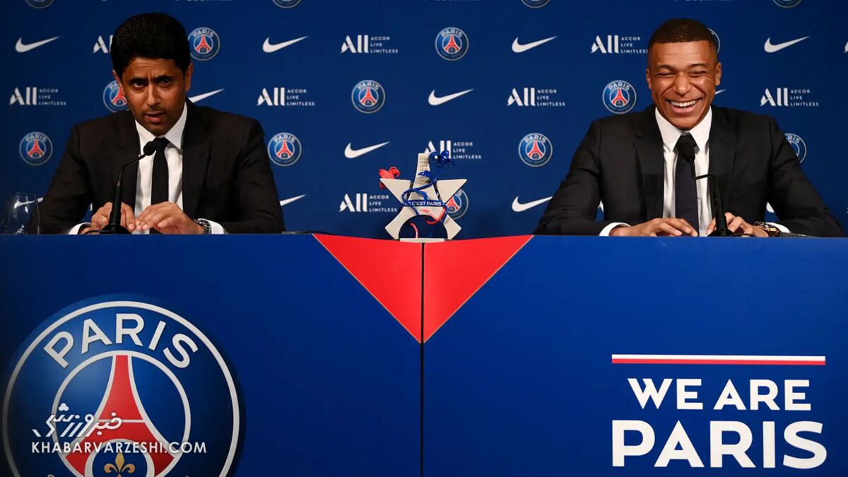 کیلیان امباپه و ناصر الخلیفی