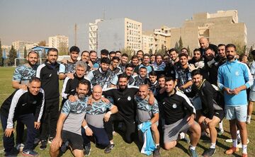 وریا غفوری در تمرین استقلال سورپرایز شد +عکس