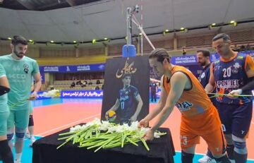 ویدیو| سکوت به احترام صابر کاظمی!