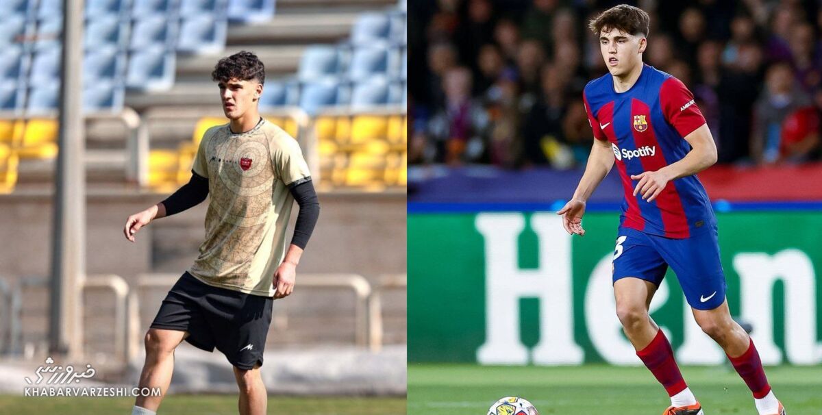 نسخه ایرانی ستاره بارسلونا در پرسپولیس/ تصویری که علاقمندان به فوتبال را به اشتباه انداخت! +عکس