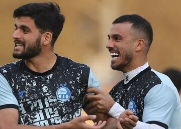 استقلالی‌ها تمرین پنالتی کردند +عکس