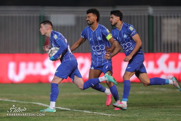 شادی گل یاسر آسانی؛ استقلال - پادیاب