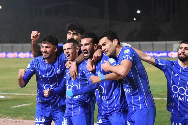 شادی گل یاسر آسانی؛ استقلال - پادیاب