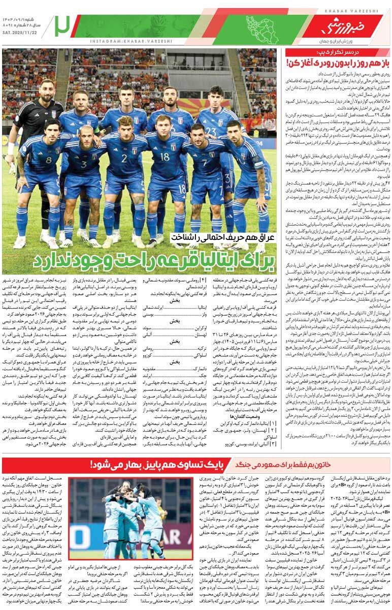 آسانی، ناجی مرد پرتغالی/ روزنامه خبرورزشی را رایگان بخوانید