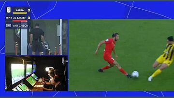 ویدیو| اخراج محبی با VAR پس از خطای فوق خشن!