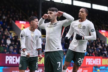 برنلی ۰ - چلسی ۲/ سایه آبی روی توپچی‌ها/ تیم مارسکا با هفتمین پیروزی مدعی شد