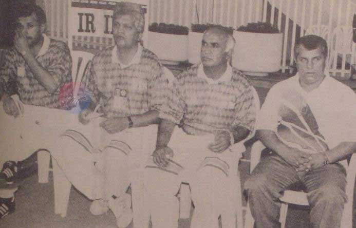 مربیان تیم ملی ایران در سال ۱۳۷۲