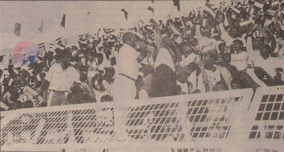 تماشاگران بازی ایران و عربستان