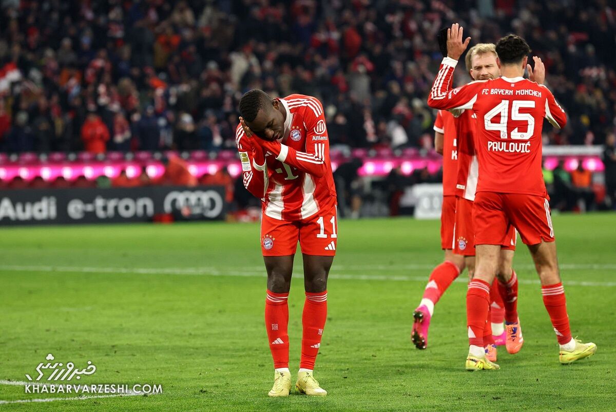 بایرن مونیخ ۶ – فرایبورگ ۲/ تیربار بایرنی‌ها دوباره روشن شد/ جشن دهمین پیروزی با شش گل