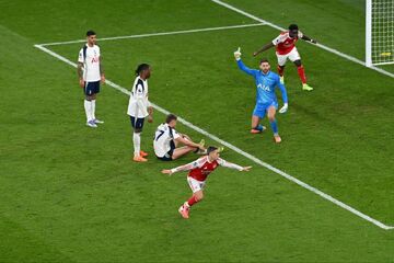 ویدیو| خلاصه بازی دربی شمال لندن؛ آرسنال ۴ - تاتنهام ۱/ ازه هدایت‌گر توپخانه توپچی‌ها