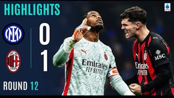 ویدیو| خلاصه بازی اینتر ۰ - میلان ۱ با گزارش انگلیسی/ مکس الگری مچ کیوو را خواباند؛ مانیان قهرمان دربی شد!