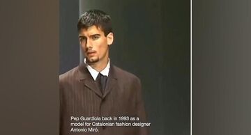 ویدیو| وقتی پپ گواردیولا مدل بود!