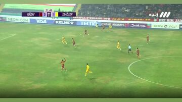 ویدیو| بدشانسی ستاره تراکتور مقابل نسف قارشی/ گل دیدنی دروژدک مردود شد