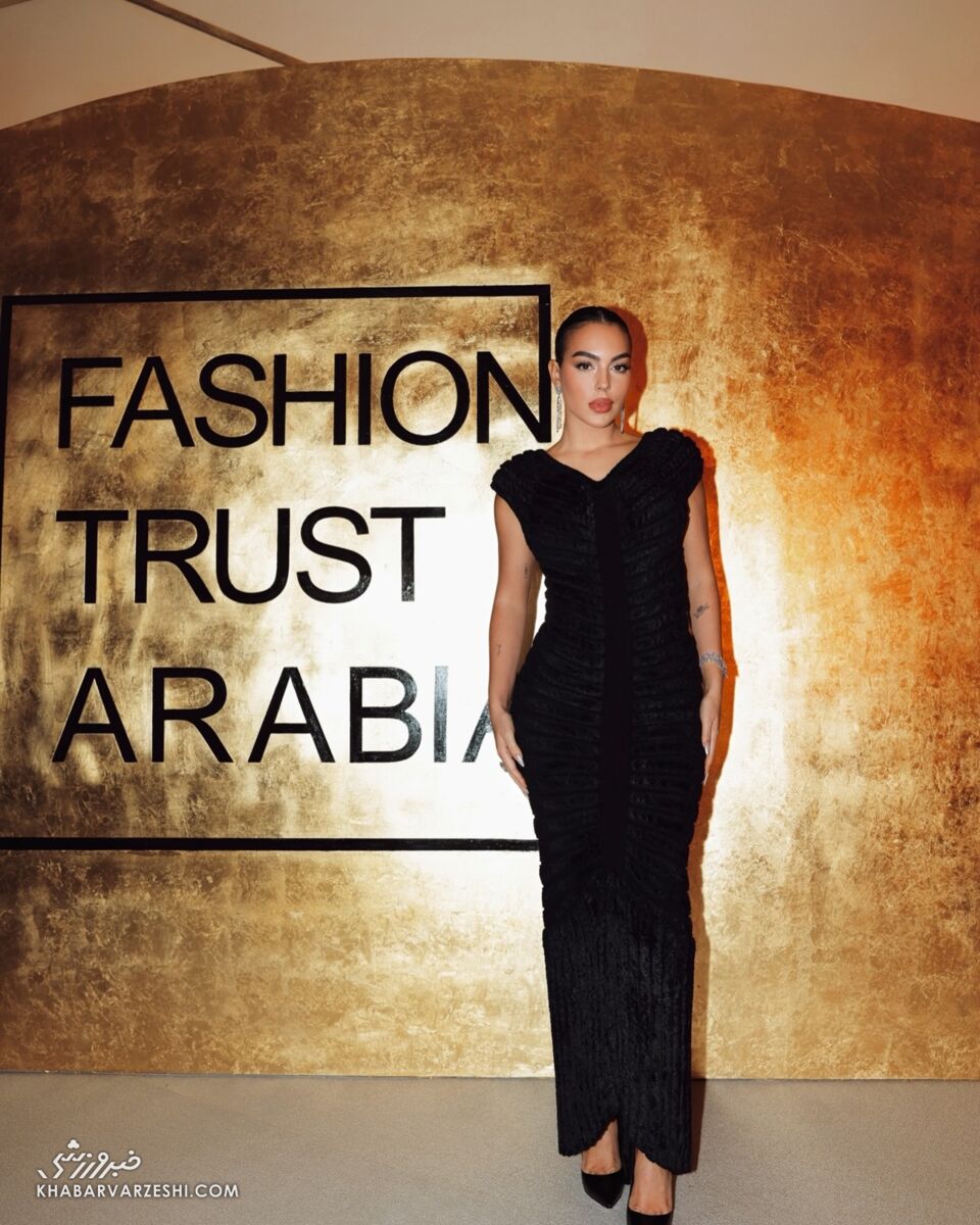 جورجینا رودریگس در مراسم فرش قرمز قطر