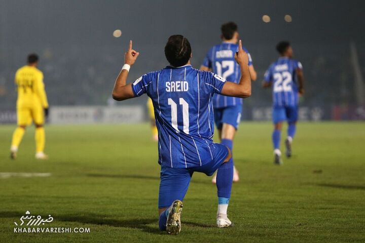 شادی گل سعید سحرخیزان؛ استقلال - الوصل