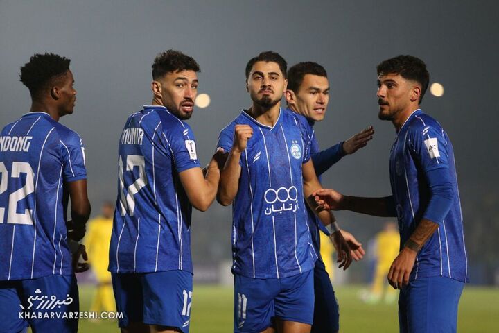 شادی گل سعید سحرخیزان؛ استقلال - الوصل