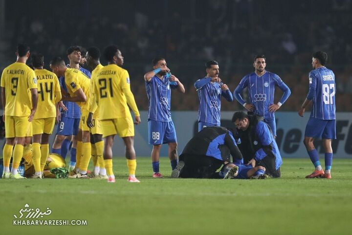 مصدومیت رستم آشورماتوف؛ استقلال - الوصل