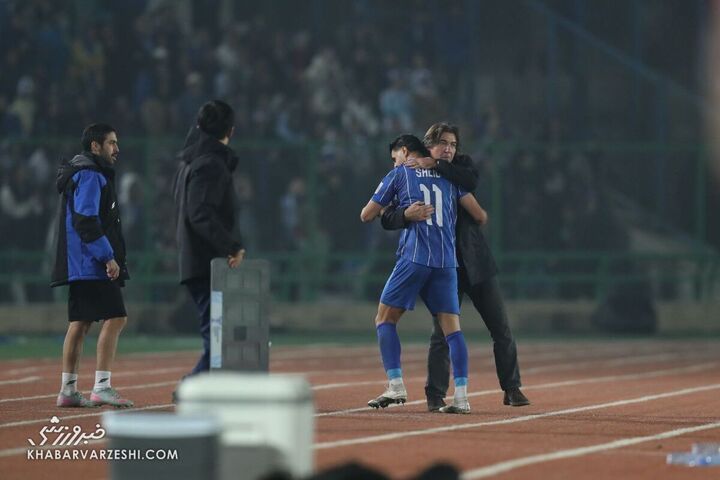 ریکاردو ساپینتو و سعید سحرخیزان؛ استقلال - الوصل