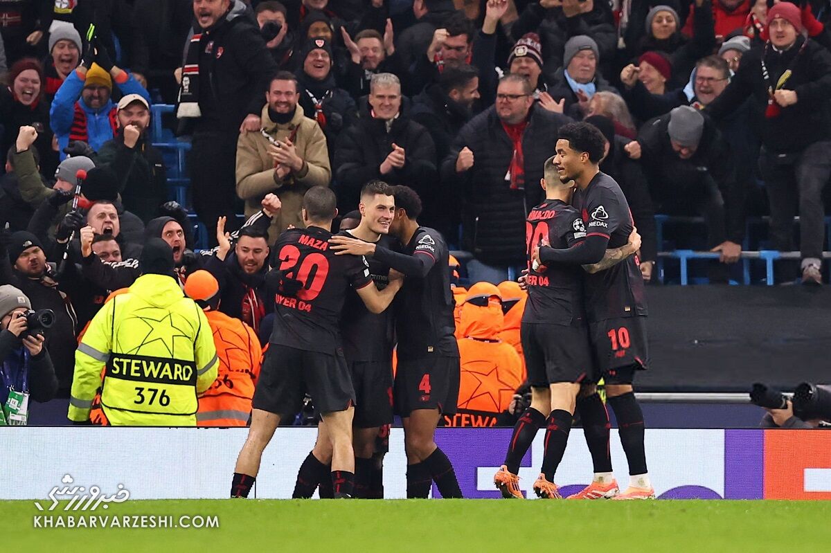 ویدیو| خلاصه بازی منچسترسیتی ۰ - بایرلورکوزن ۲