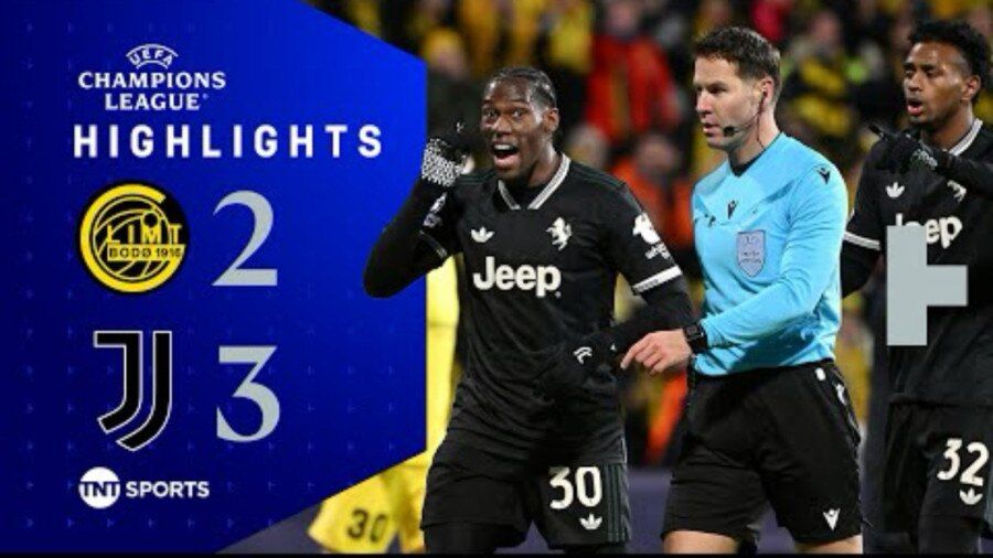 ویدیو| خلاصه بازی بوده ۲ – یوونتوس ۳/ پیروزی بیانکونری در وقت‌های تلف شده!