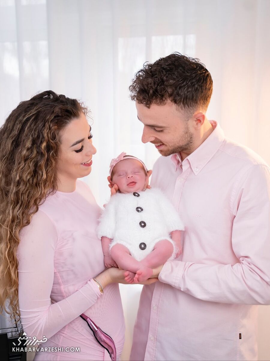 دیوگو ژوتا و همسر و دخترش