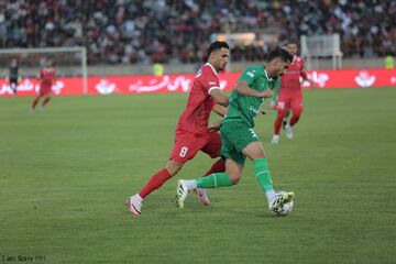 ویدیو| جنجالی‌ترین صحنه پرسپولیس - شمس‌آذر/ پنالتی بود یا نه؟