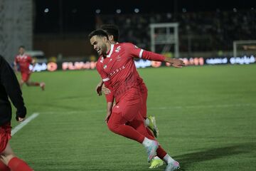 گزارش تصویری| برد شیرین پرسپولیس قبل از دربی در قزوین