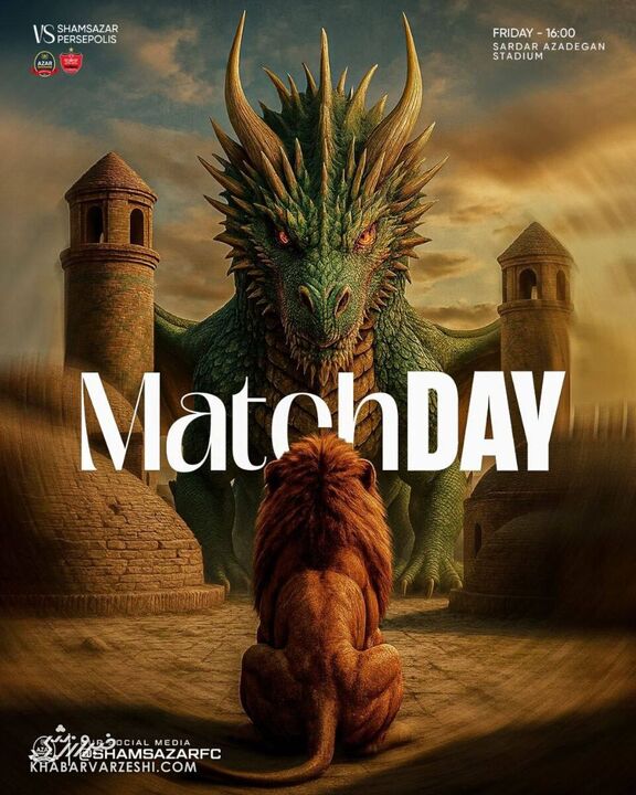 پرسپولیس حمله کرد، شمس‌آذر جواب داد؛ رقابت داغ در پوسترها +عکس