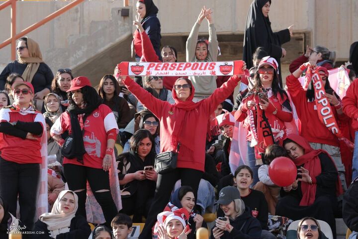 هواداران پرسپولیس؛ شمس آذر - پرسپولیس