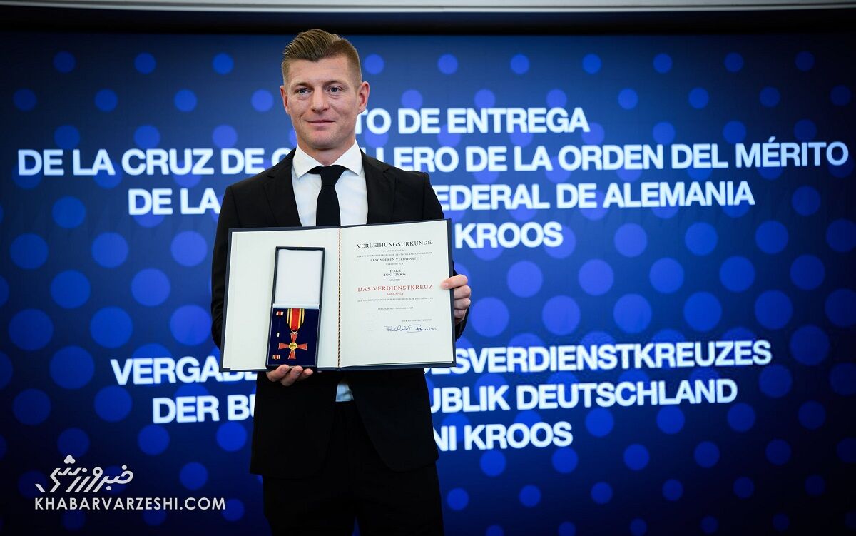 نشان افتخار برای مهندس آلمانی رئال مادرید