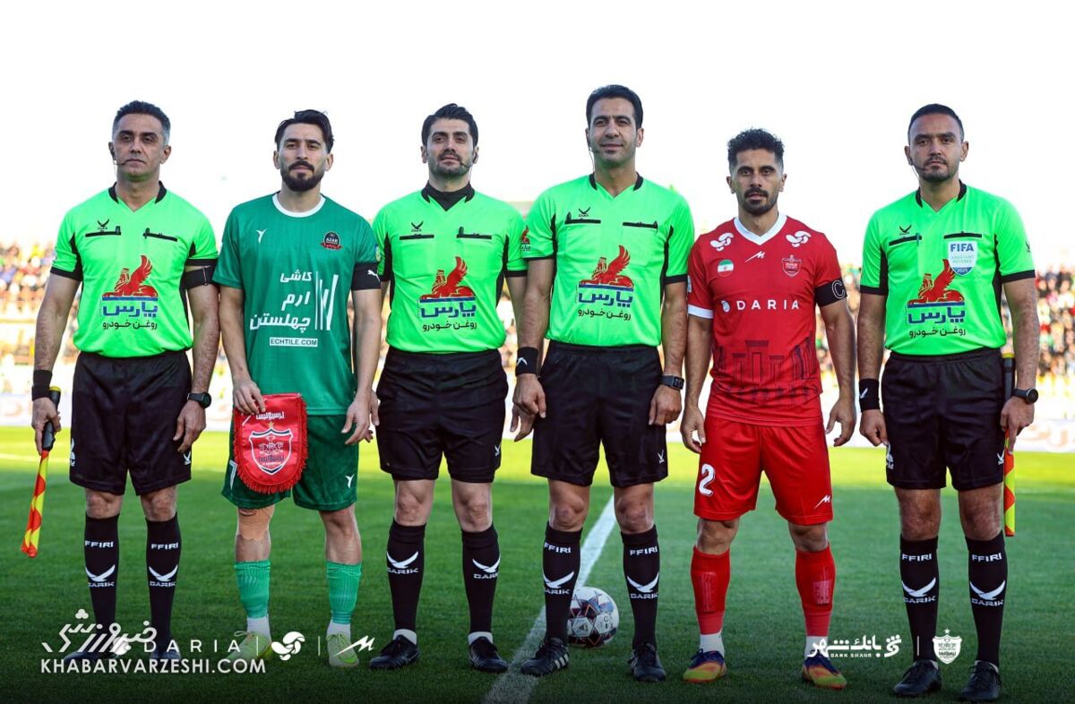 داور پرسپولیس - شمس آذر کور شد! +عکس