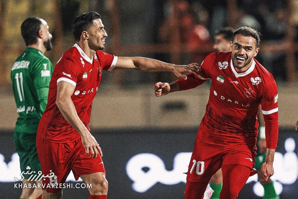 ویدیو| خلاصه بازی شمس آذر ۱ - پرسپولیس ۲/ استقبال شیرین اوسمار و سرخ‌ها از دربی