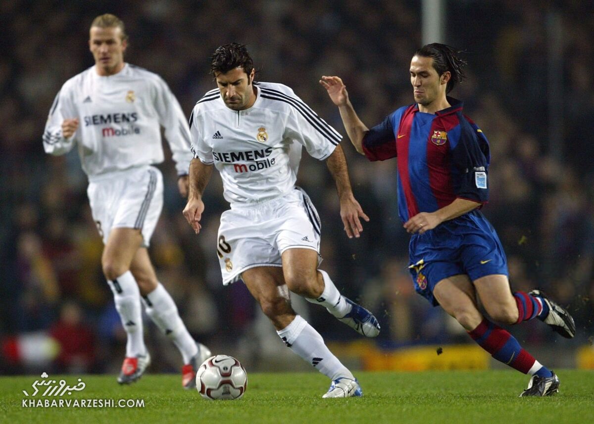 لوئیس فیگو، دیوید بکام