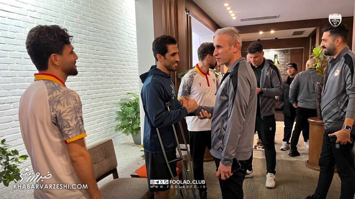 ستاره سابق پرسپولیس بمب روحیه فولاد علیه استقلال +عکس