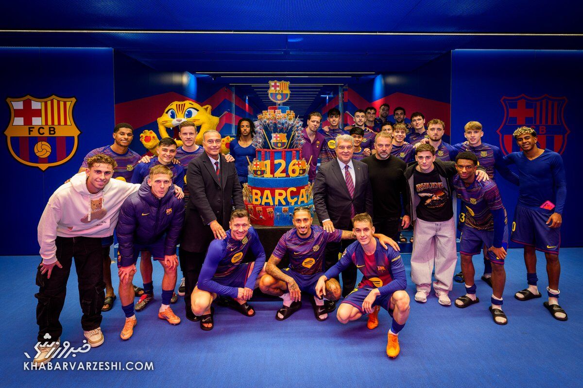 ویدیو| جشن تولد ۱۲۶ سالگی بارسلونا با برد خاطره‌انگیز