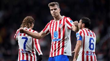 ویدیو| خلاصه بازی اتلتیکو مادرید ۲ - رئال اویدو ۰ با گزارش انگلیسی/ بریس سورلوث در ۲۶ دقیقه