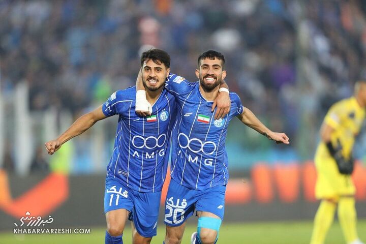 شادی گل سعید سحرخیزان؛ استقلال - فولاد