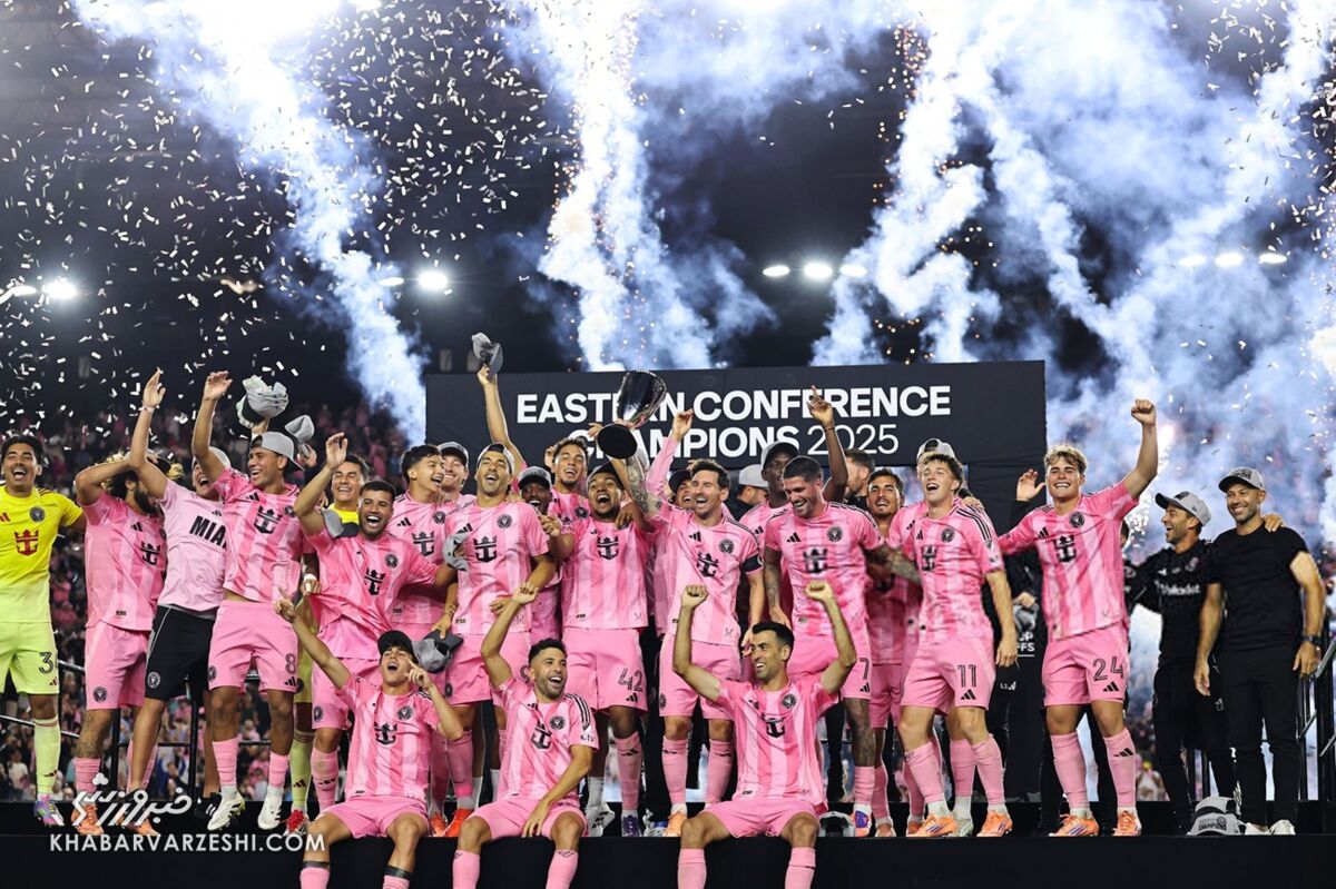 مسی و اینترمیامی؛ قهرمانان کنفرانس شرق