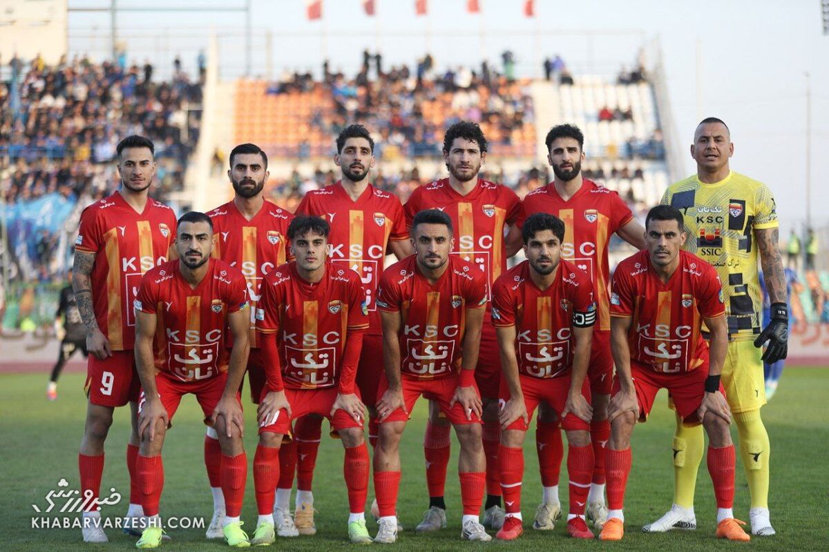 عکس تیمی فولاد مقابل استقلال