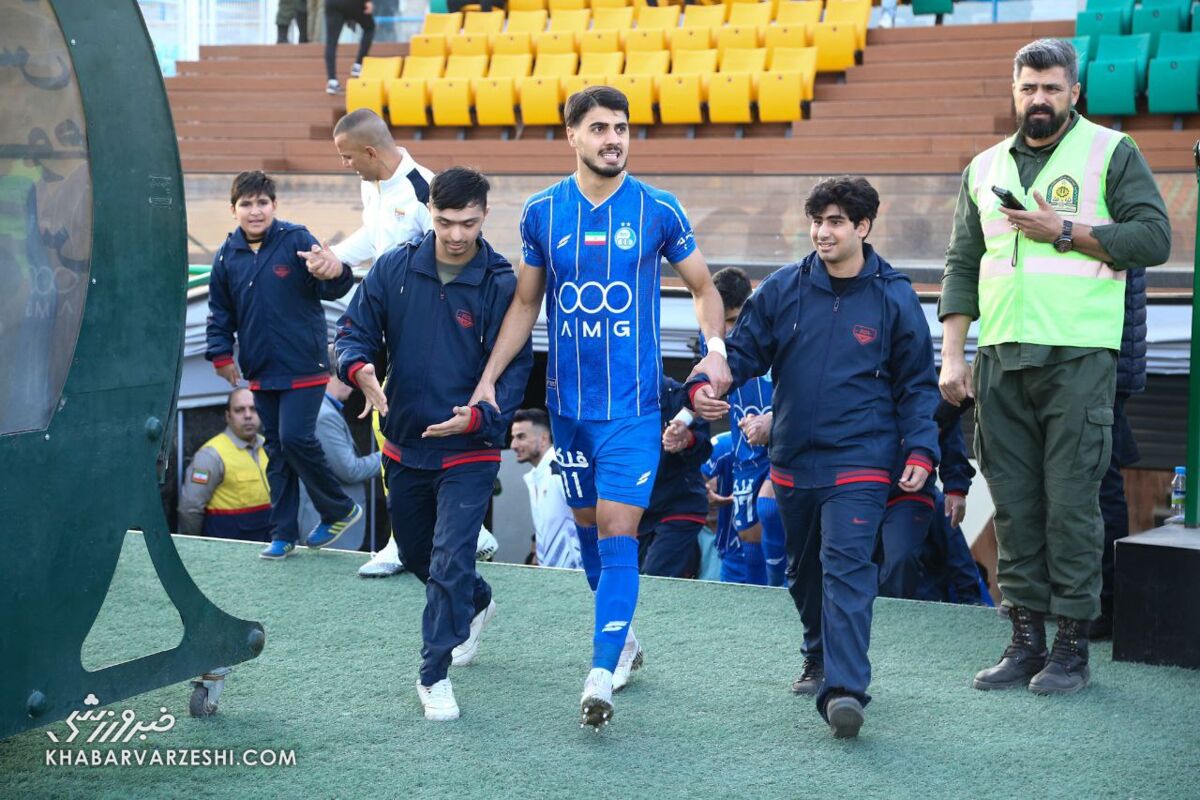 فریم به فریم با کار قشنگ بازیکنان استقلال +عکس