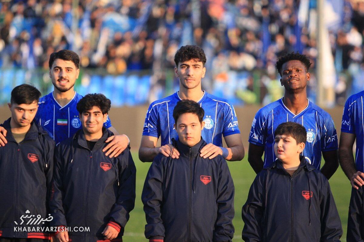 فریم به فریم با کار قشنگ بازیکنان استقلال +عکس