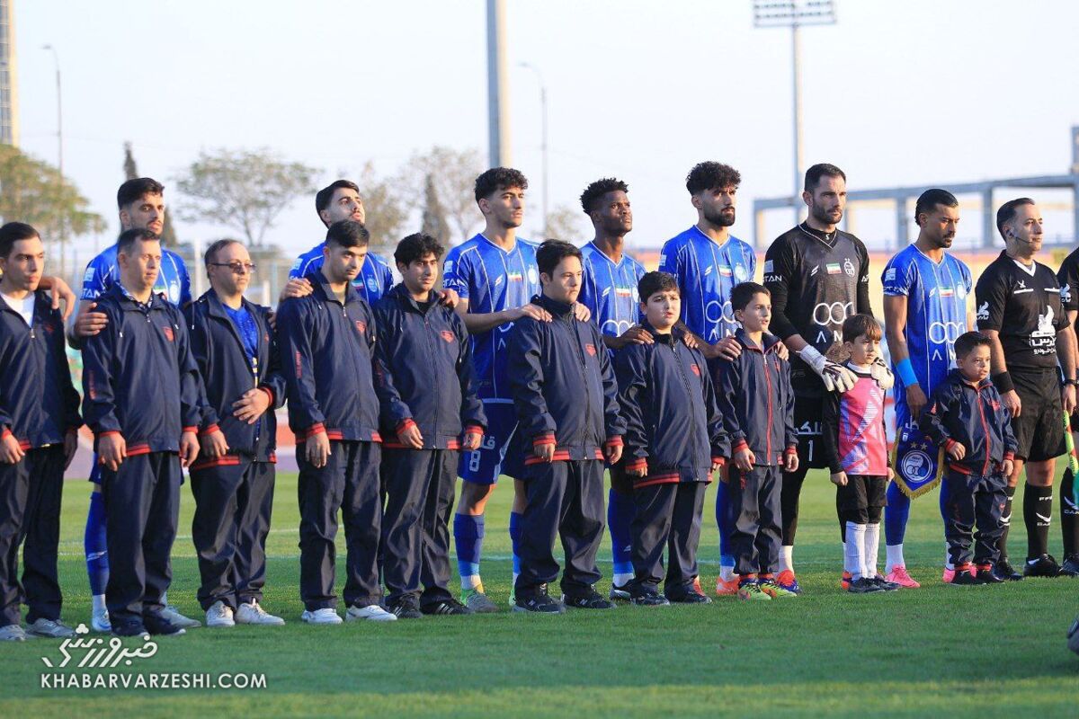 فریم به فریم با کار قشنگ بازیکنان استقلال +عکس