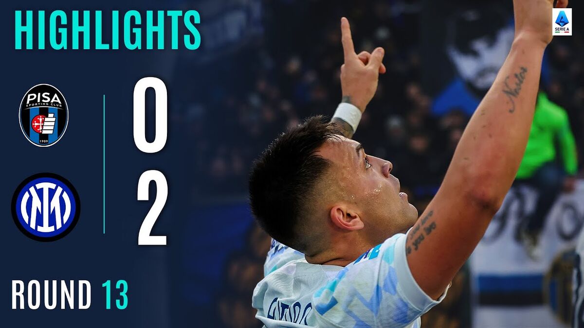 ویدیو| خلاصه بازی پیزا ۰ - اینتر ۲/ برد با درخشش کاپیتان