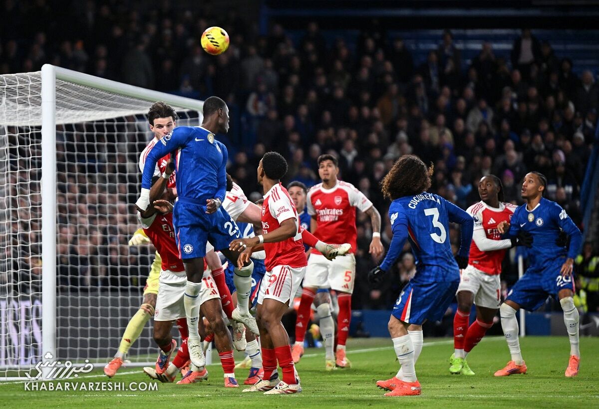 چلسی ۱ – آرسنال ۱/ فرار توپچی‌ها از شکست با تساوی به دردنخور!