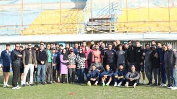 حرکت قشنگ برای جبران کار زشت بعد از بازی پرسپولیس! +عکس